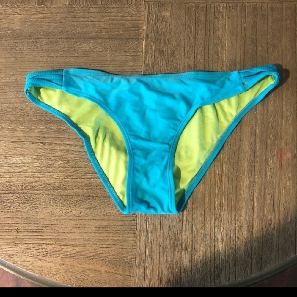 Teal bikini bottom